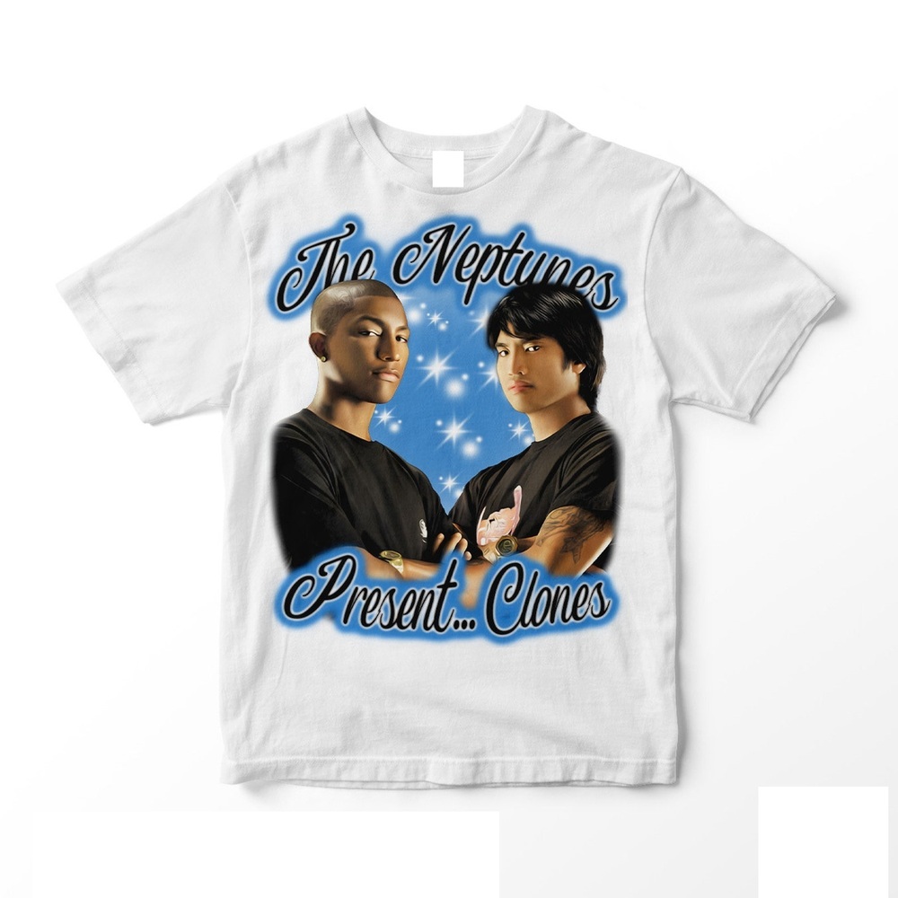 Rare   Spray Paint Shirt Of The Neptunes